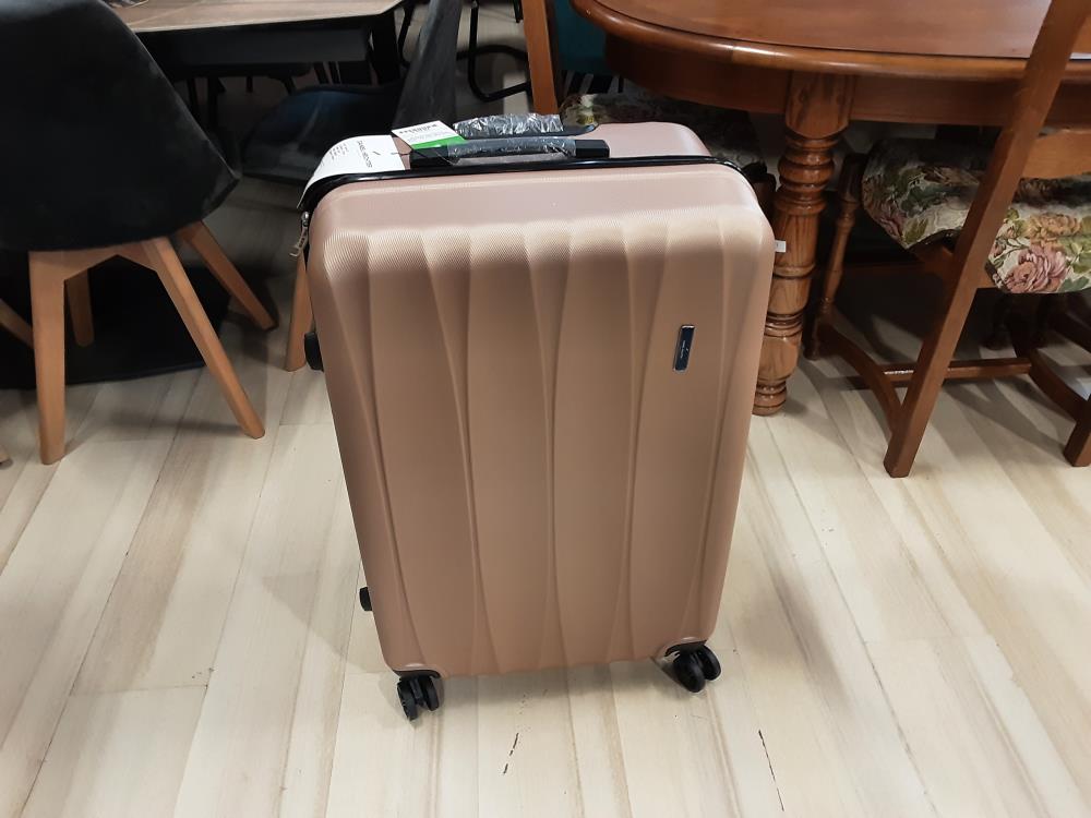 VALISE DUBAI DHV GM - DANIEL HECHTER - ABS - 4X2ROUES COLORIS CHAMPAGNE