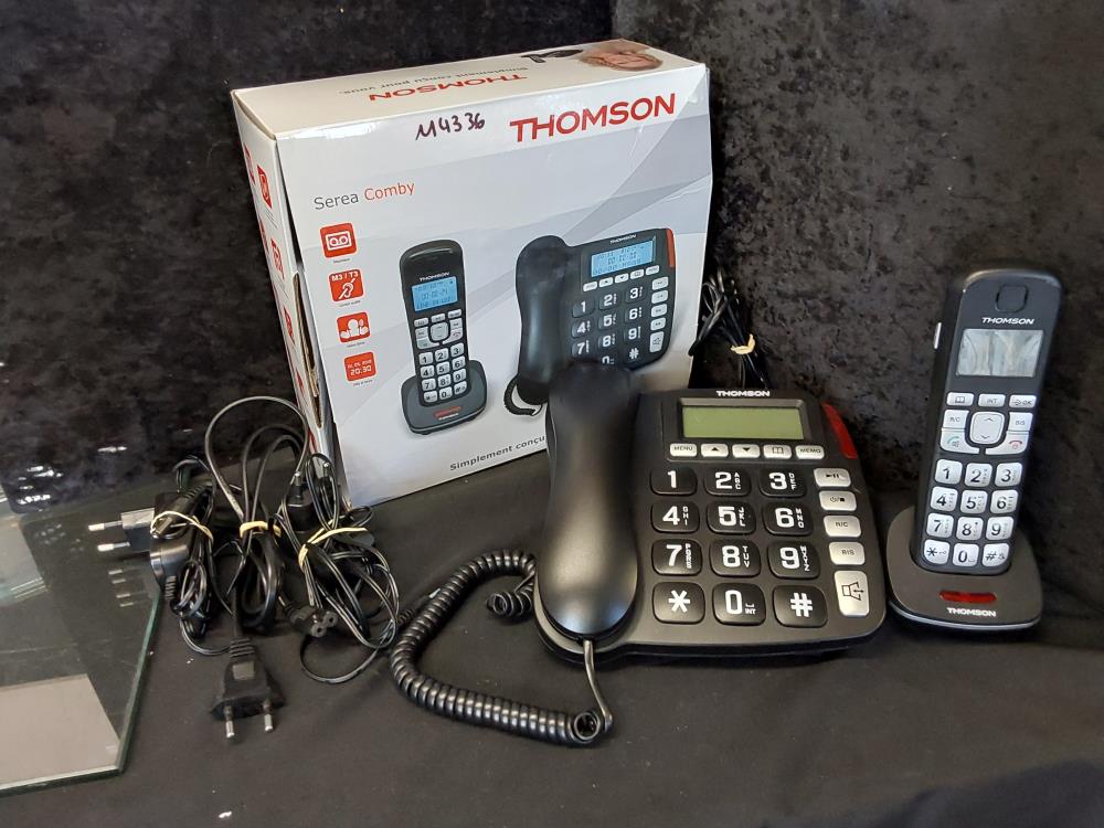 TELEPHONE THOMSON CENTRALE + COMBINET SANS FIL