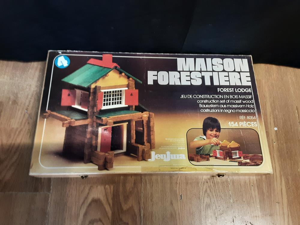 JEU EN BOIS MAISON FORESTIERE