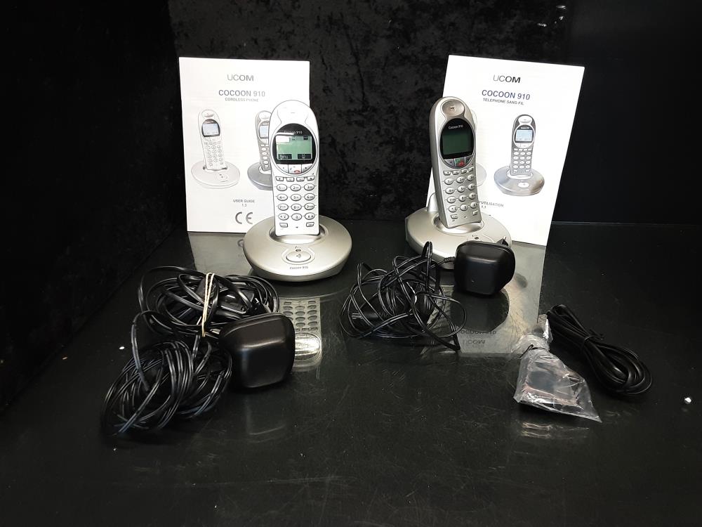 TELEPHONE FIXE SANS FIL COCOON 910