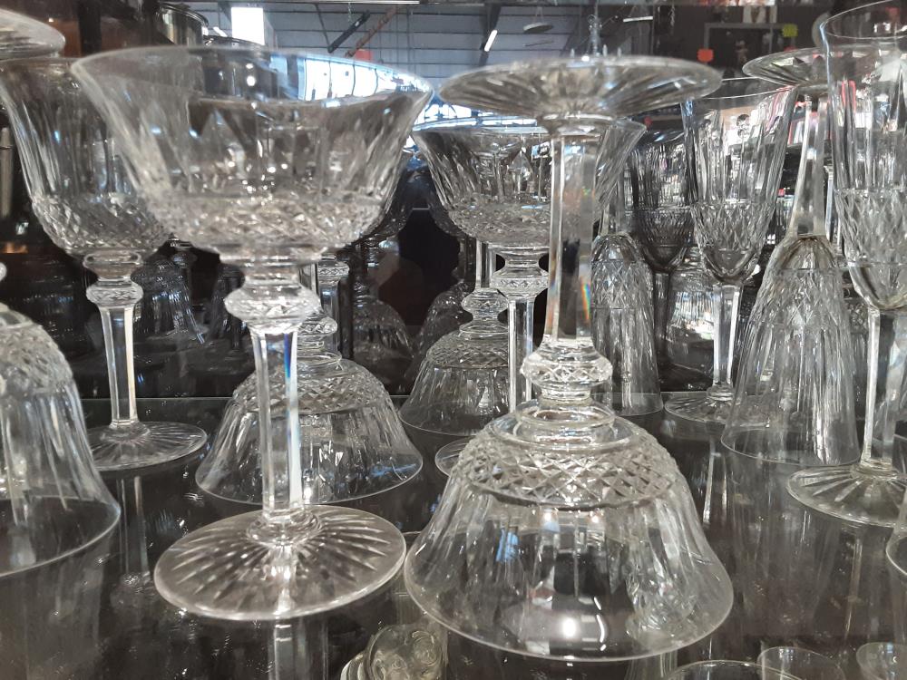 LOT DE 6 COUPES A CHAMPAGNE CRISTAL ST LOUIS