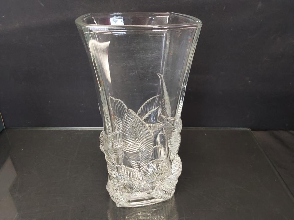 VASE GM EN VERRE CARRE