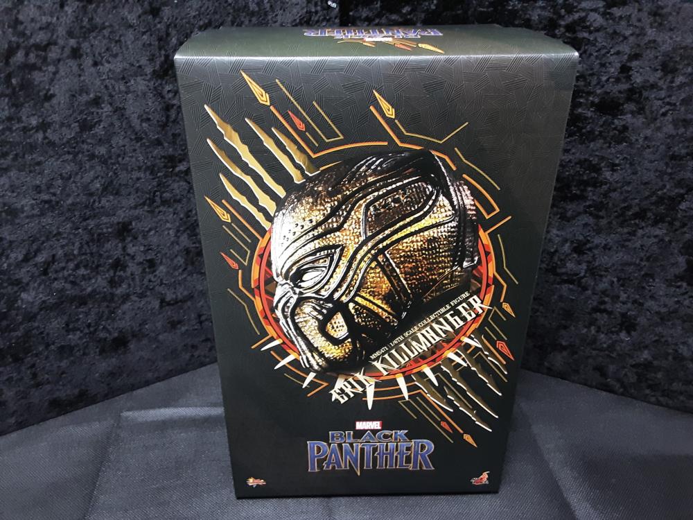 FIGURINE HOT TOYS BLACK PANTHER " CRIK KILLMONGER " MMS471