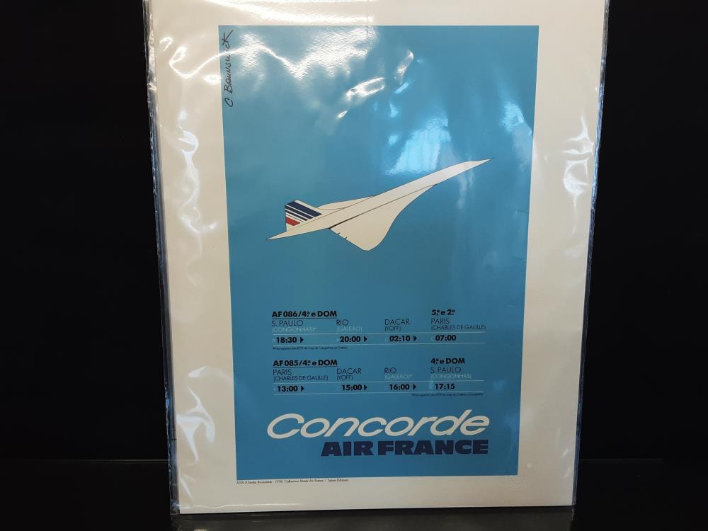 AFFICHE A320 CONCORDE (40X50)