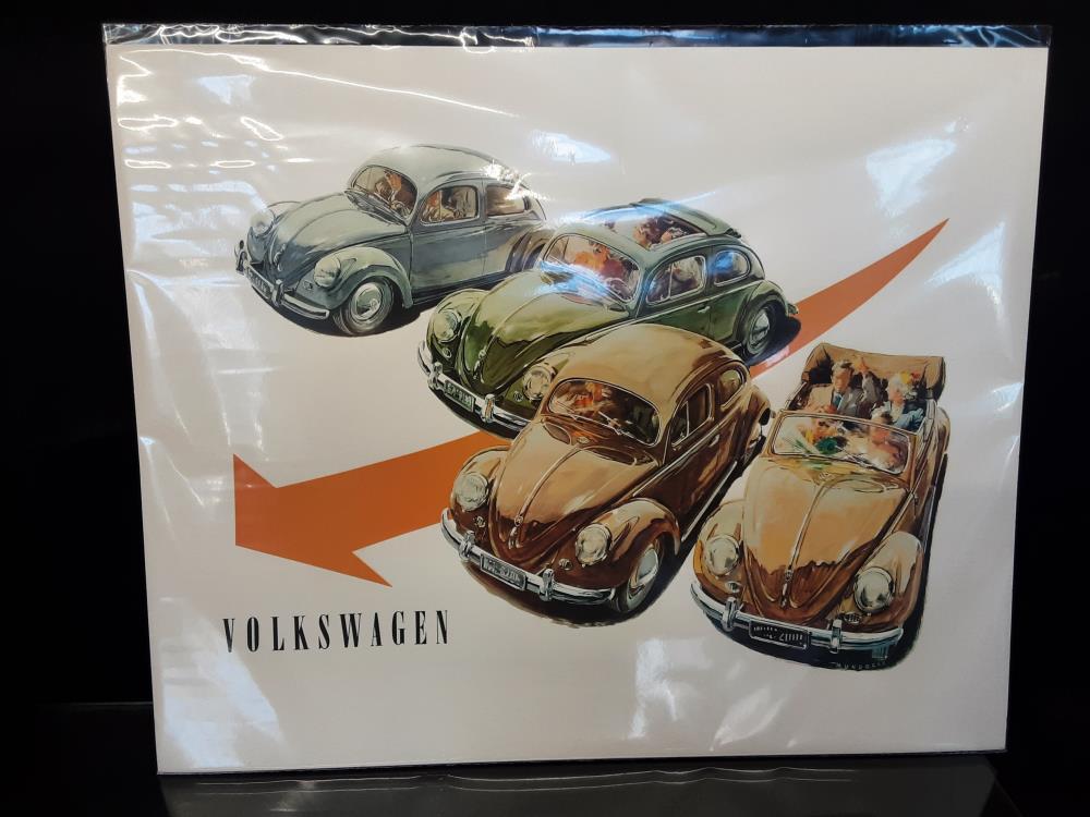 AFFICHE COCCINELLE VW (40X50)