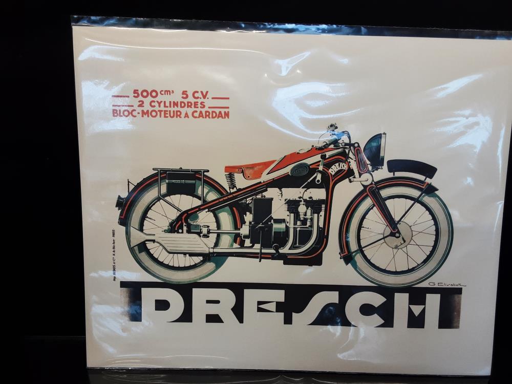 AFFICHE MOTO 1 DRESCH (40X50)