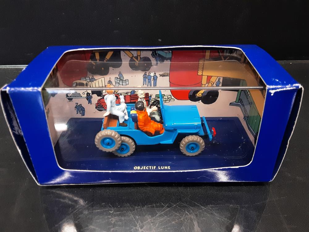 VOITURE MINIATURE TINTIN