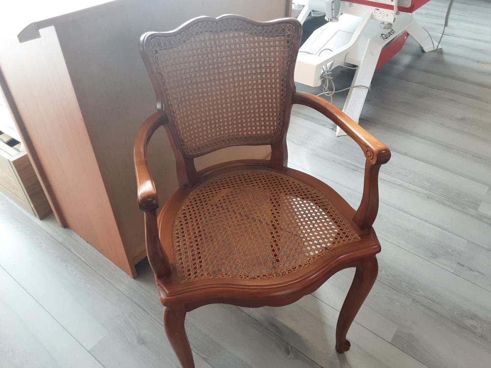 FAUTEUIL MERISIER ASSISE CANNE