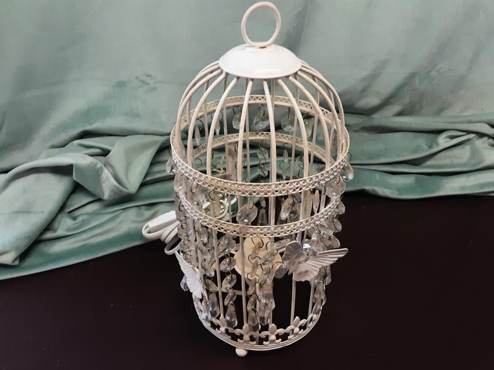 LAMPE A SUSPENDRE IMITATION CAGE