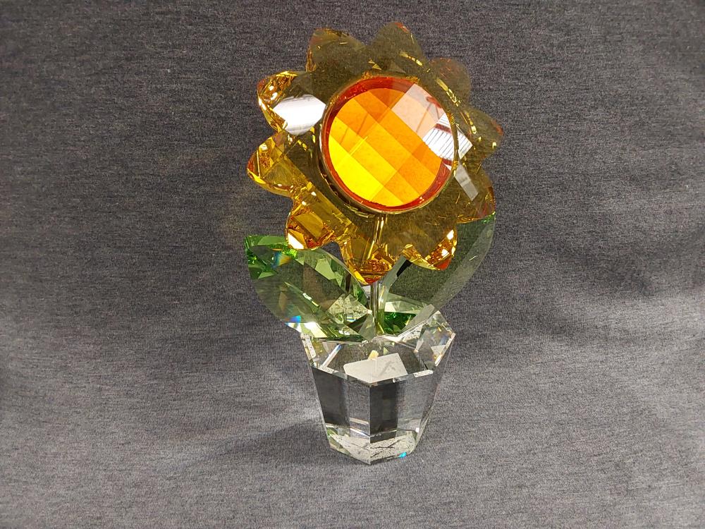 TOURNESOL TGM H.20CM CRISTAL DE SWAROVSKI