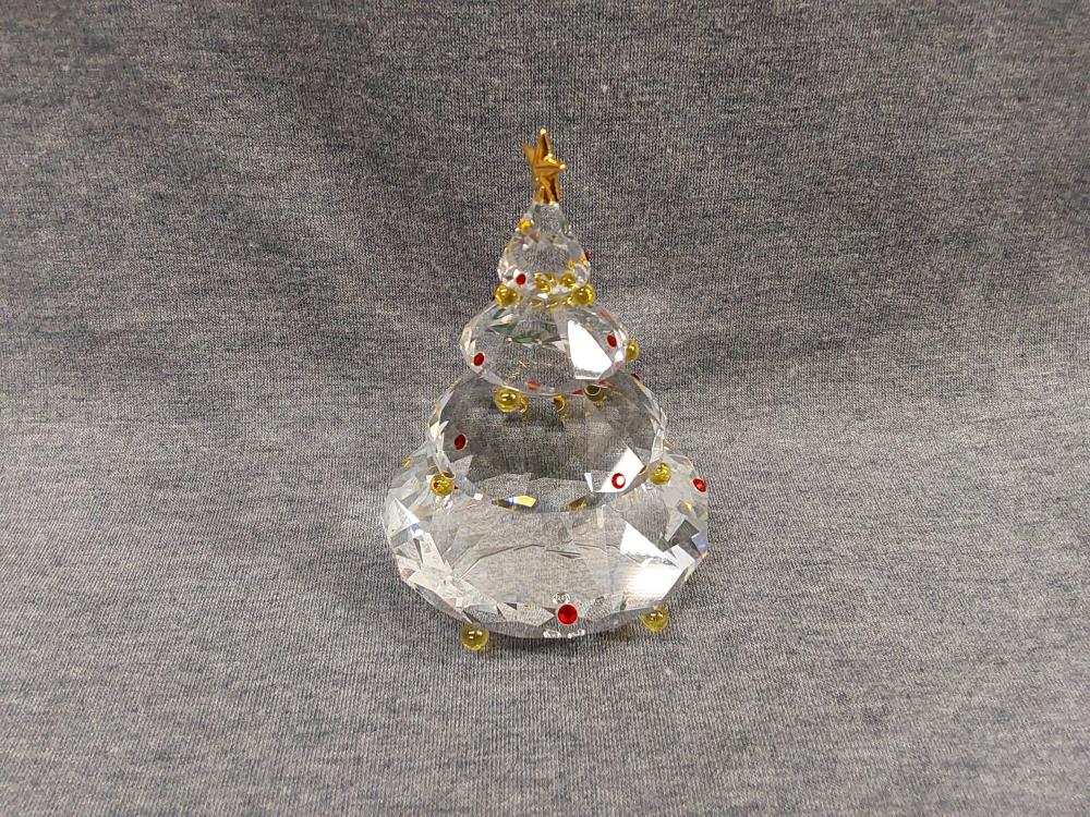 SAPIN DE NOEL H.8CM CRISTAL DE SWAROVSKI