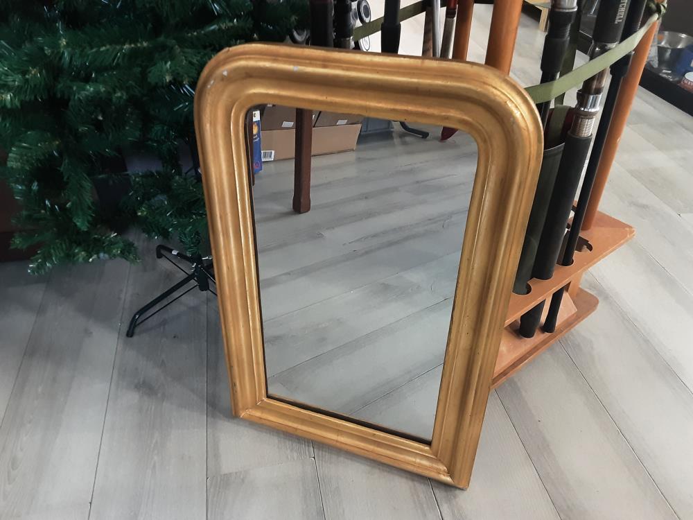 MIROIR CADRE DORE PM