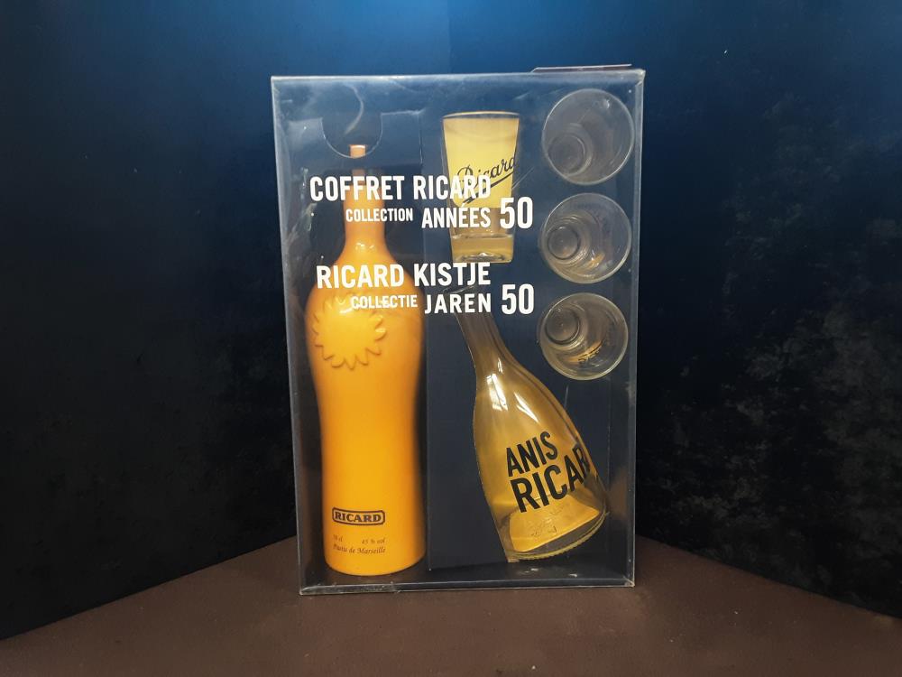 COFFRET RICARD ANNEE 50