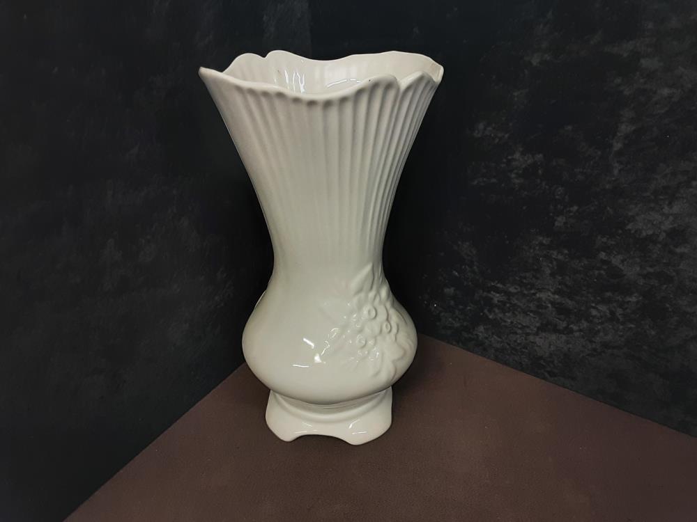 VASE PORCELAINE BLANC