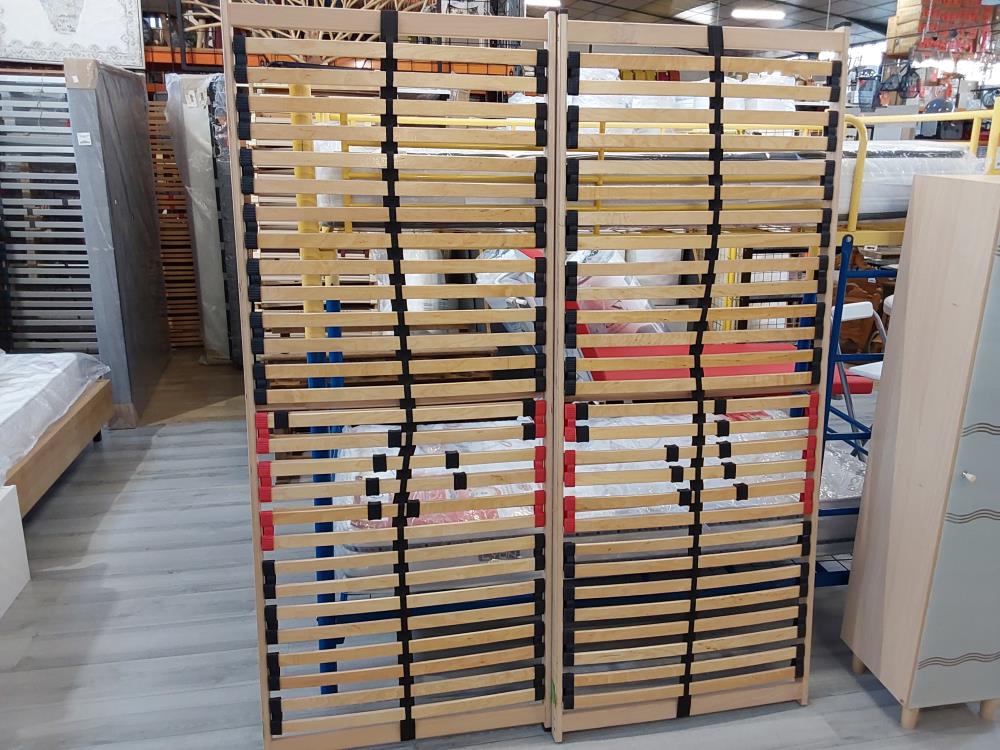 LOT DE 2 SOMMIERS BOIS 80X200