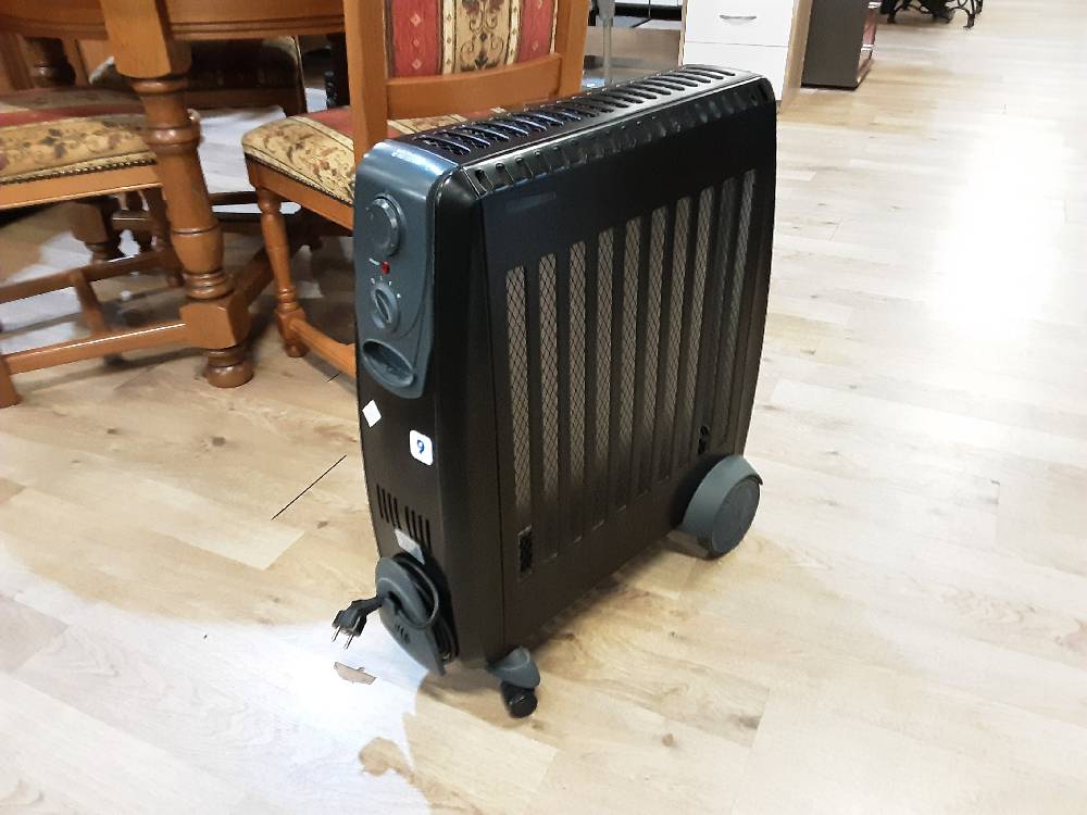 RADIATEUR PORTABLE NOIR