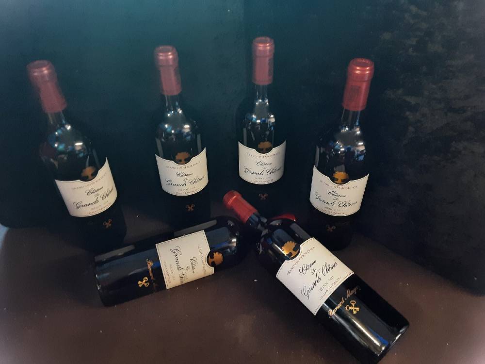 BOUTEILLE DE VIN CHATEAU LES GRANDS THÊMES 