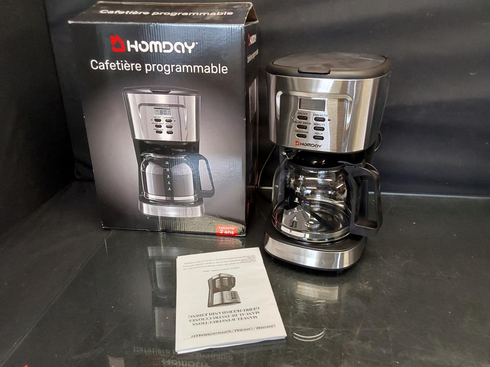 CAFETIERE ÉLECTRIQUE HOMDAY 