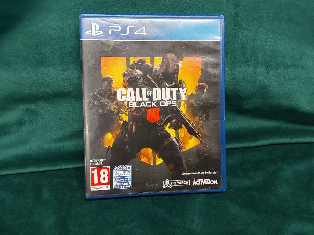 JEU PS4 CALL OF DUTY BLACK OPS