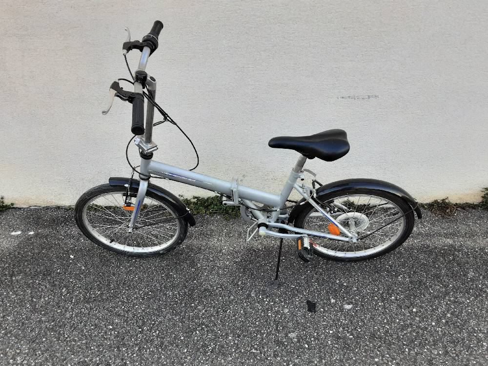 VELO GRIS PLIABLE 