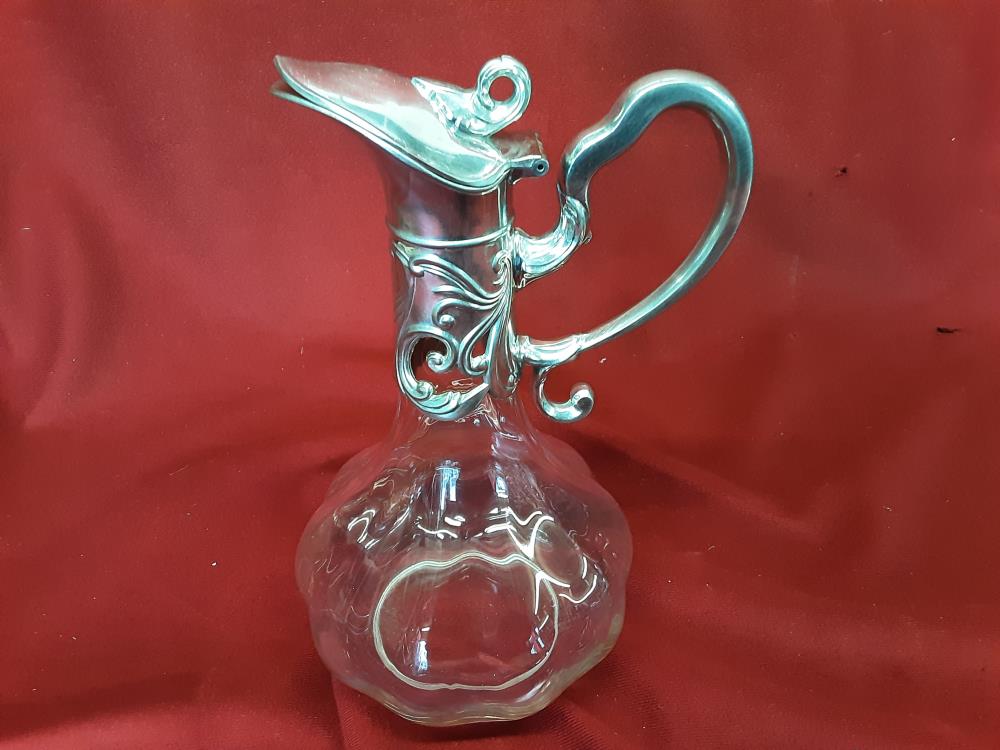 CARAFE COUVERCLE MÉTAL 