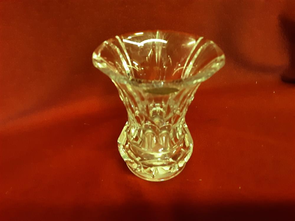 VASE CRISTAL A FACETTES PM 