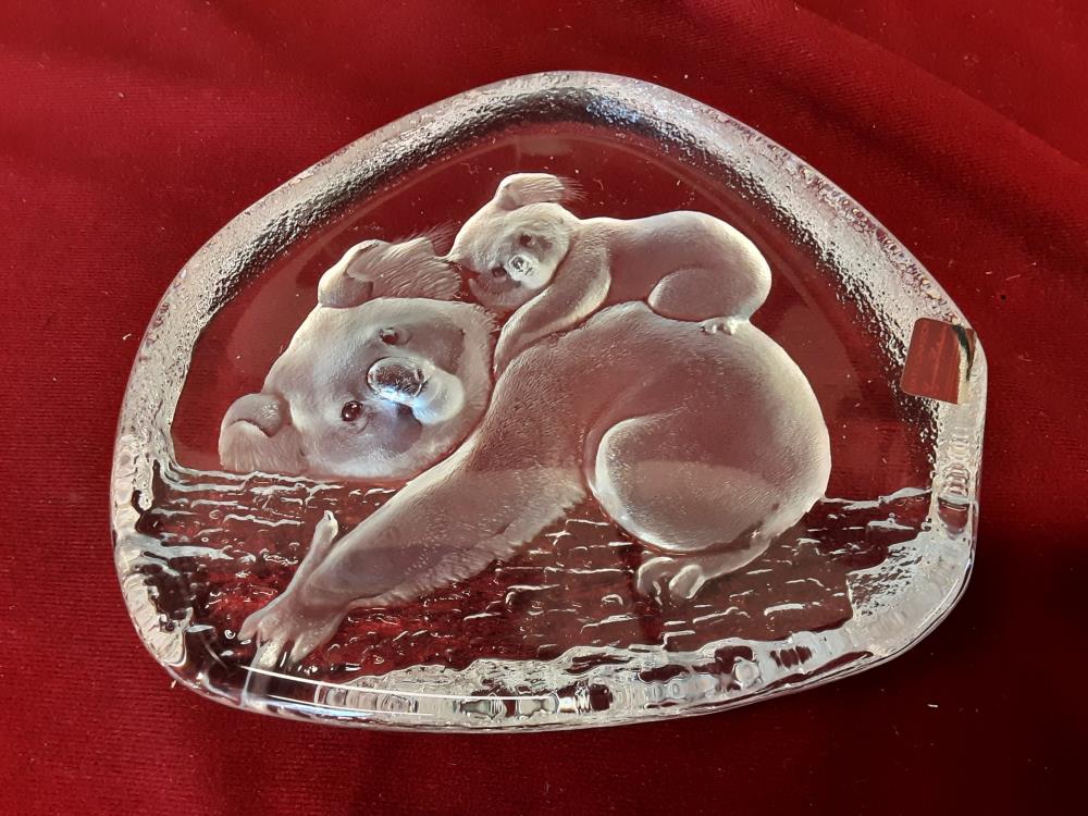 DECOR KOALA CRISTAL SIGNE MATS JONASSON GM