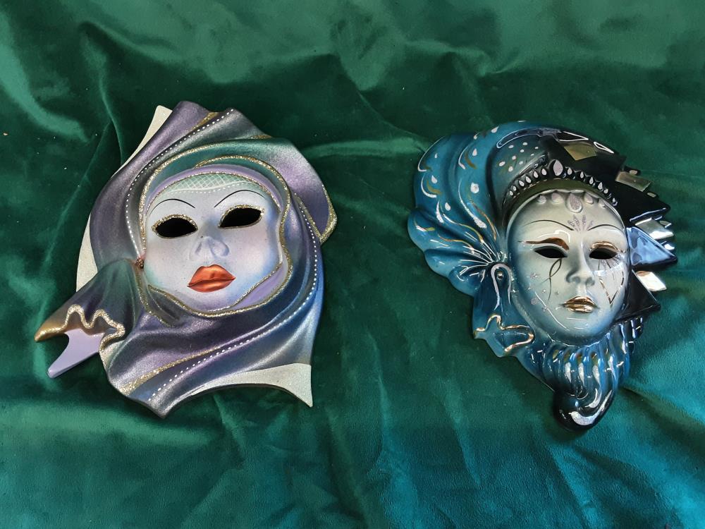 MASQUE DE VENISE PORCELAINE