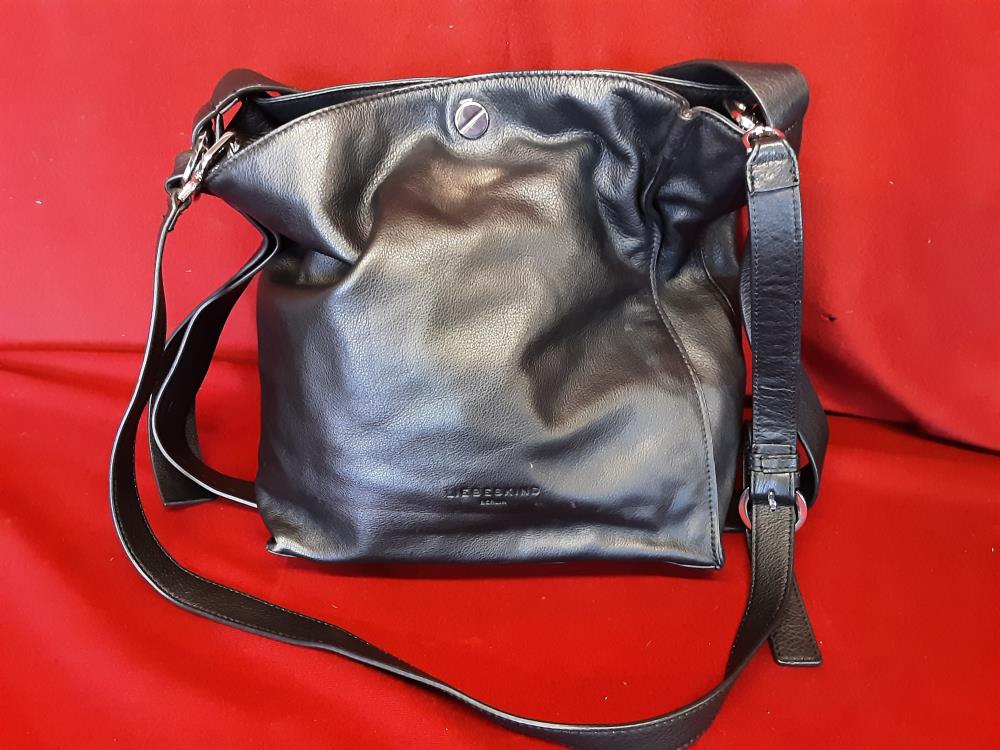 SAC A MAIN CUIR LIEBESKIND NOIR