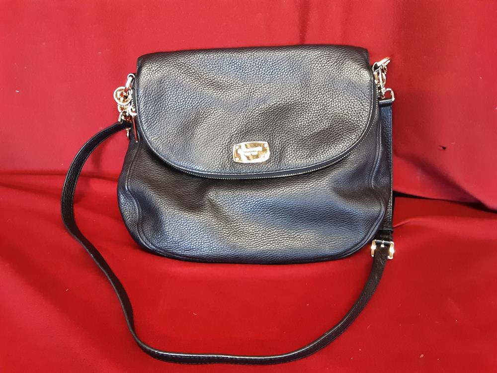 SAC A MAIN CUIR NOIR MICHAEL KORS