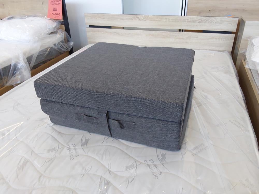 CHAUFFEUSE TISSU GRIS