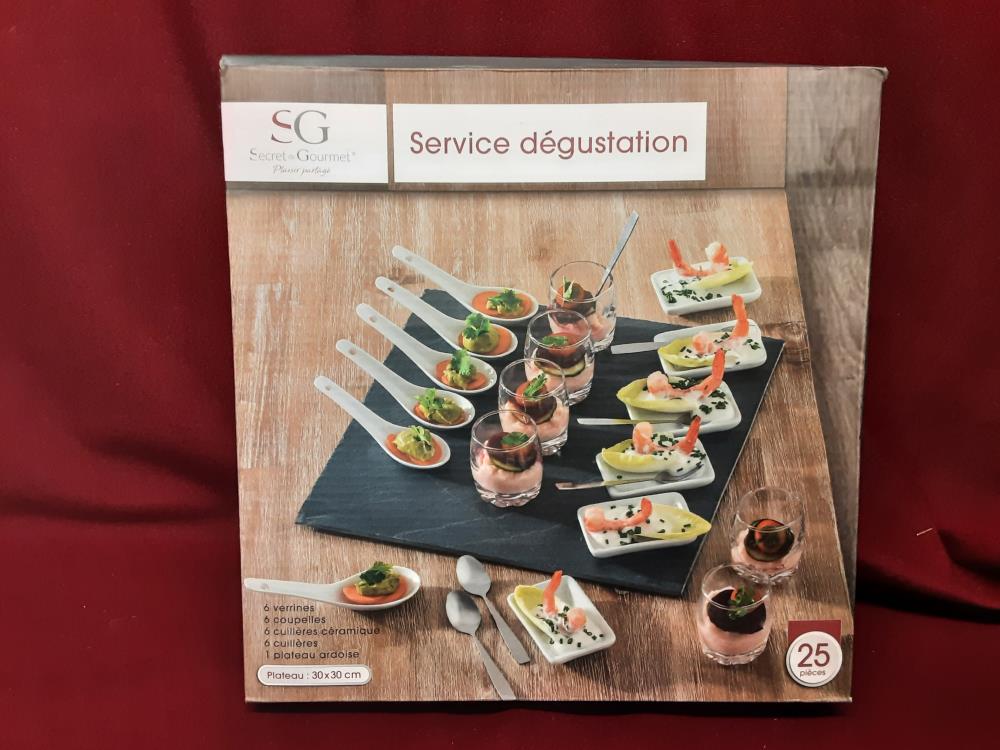 SERVICE DEGUSTATION 