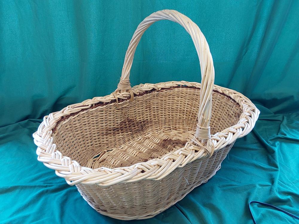 PANIER OVALE OSIER MM