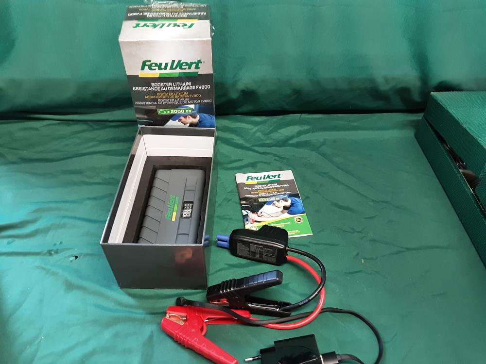 BOOSTER DE CHARGE ASSISTANCE AU DEMARRAGE MODÈLE FV800 