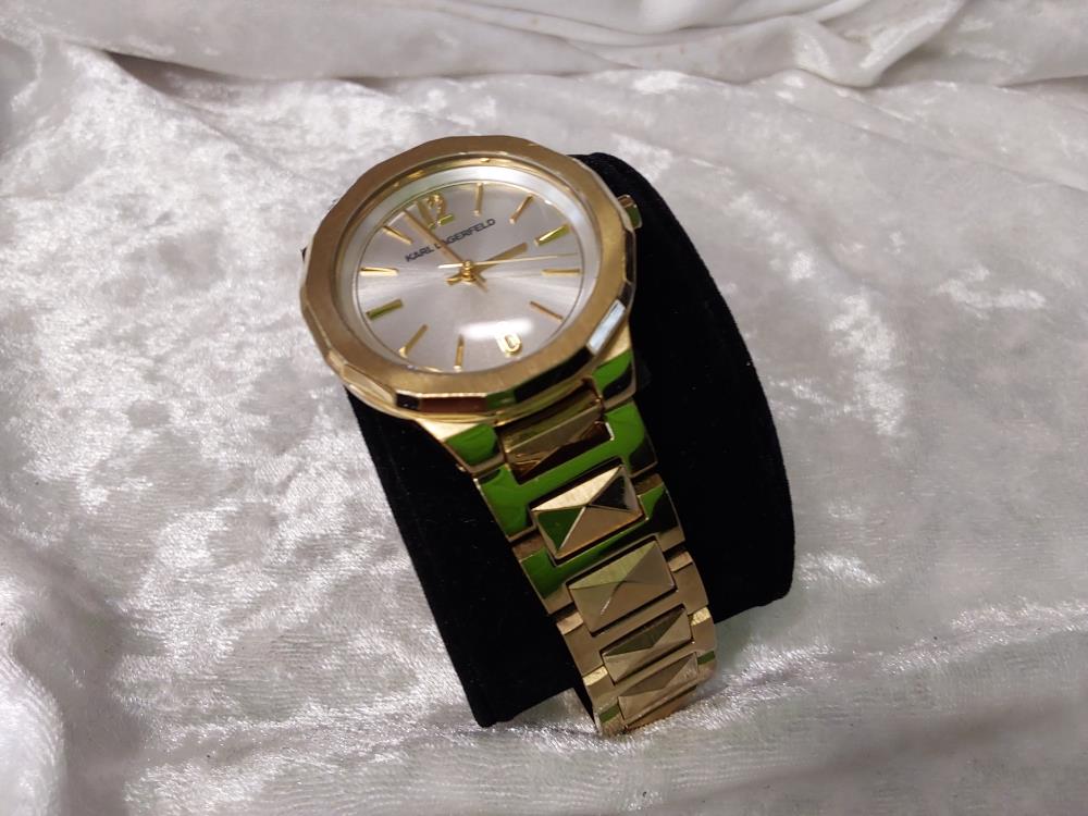 MONTRE KARL LAGERFELD DORÉE