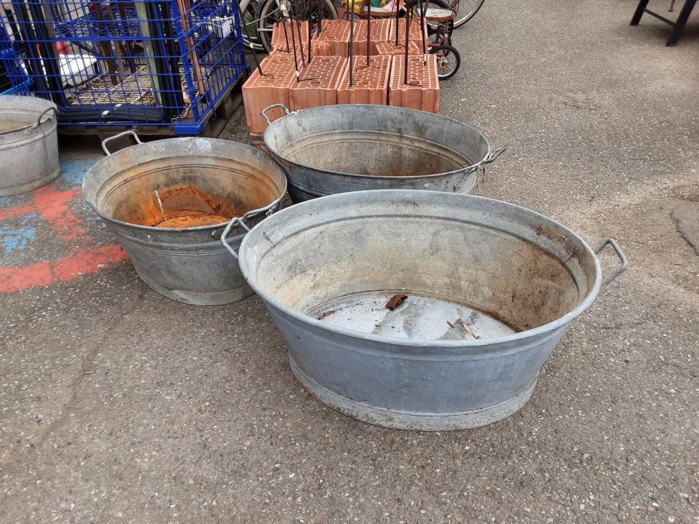 BASSINE EN ZINC GM