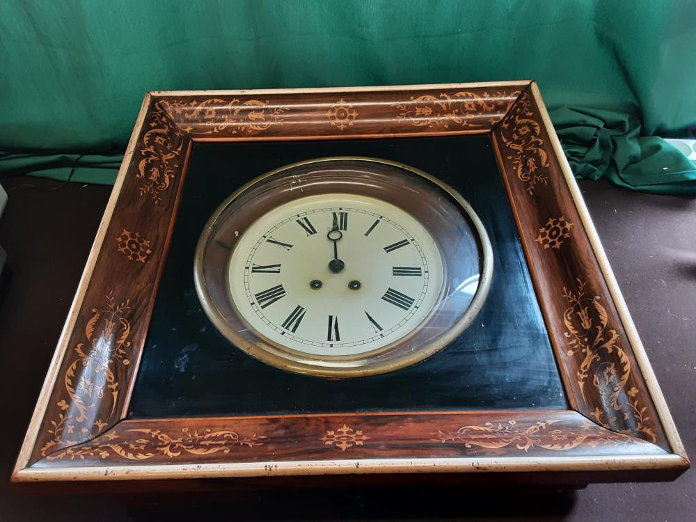 MONTRE OEUIL DE BOEUF MARQUETÉ A RESTAURER