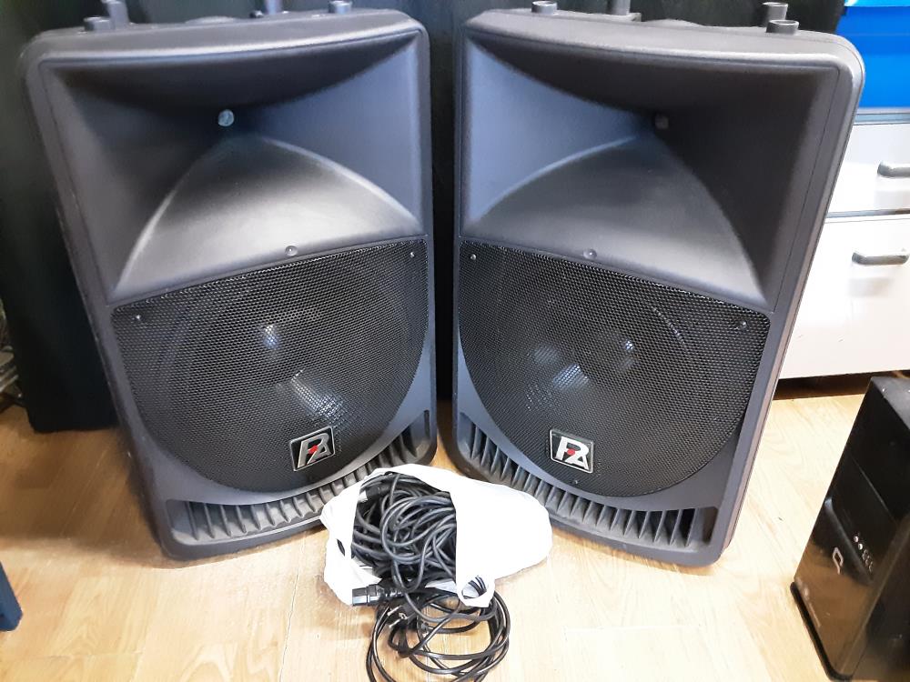 PAIRE DE HAUT PARLEUR PA SINCE 1991 X15A 1955 GM + CABLE