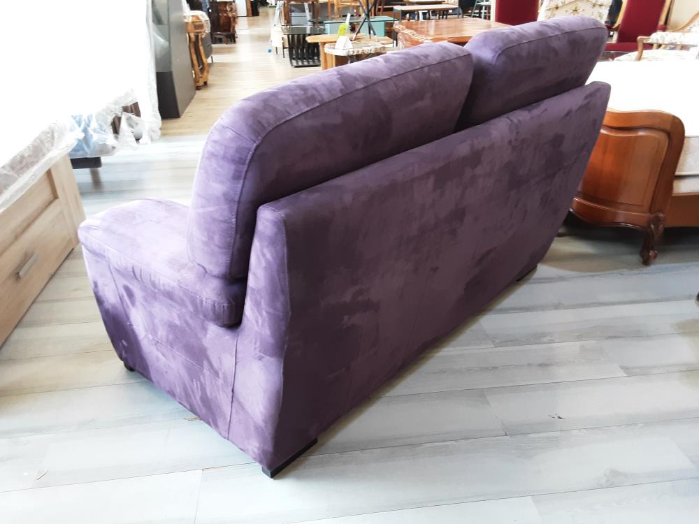 CANAPE 2 PLACES MICROFIBRE VIOLET
