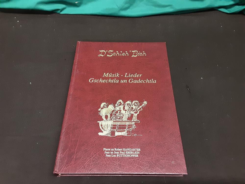 LIVRE D'SCHLEH'BICH MUSIK LIEDER 