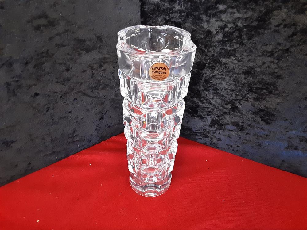 VASE EN CRISTAL 22CM