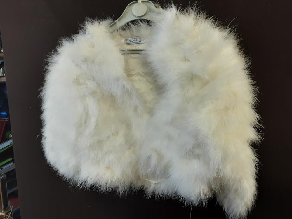 BUSTIER PLUME D'AUTRUCHE