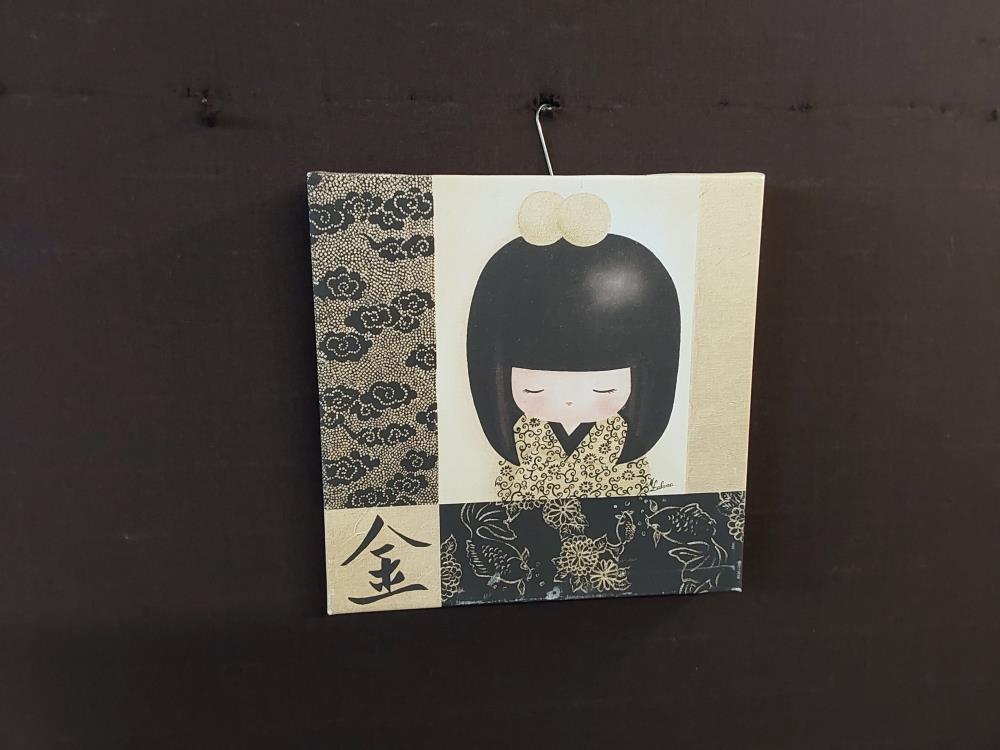 TABLEAU PM SANS CARDE MOTIF ASIATIQUE 