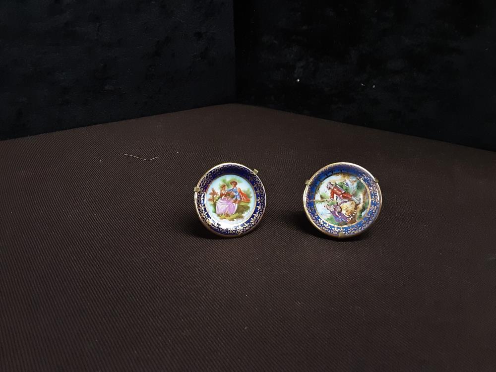 ASSIETTE MINIATURE LIMOGES 