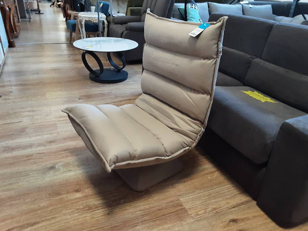 FAUTEUIL INCLINABLE PIVOTANT BEIGE (839-430V00BG) 2ÈME CHOIX