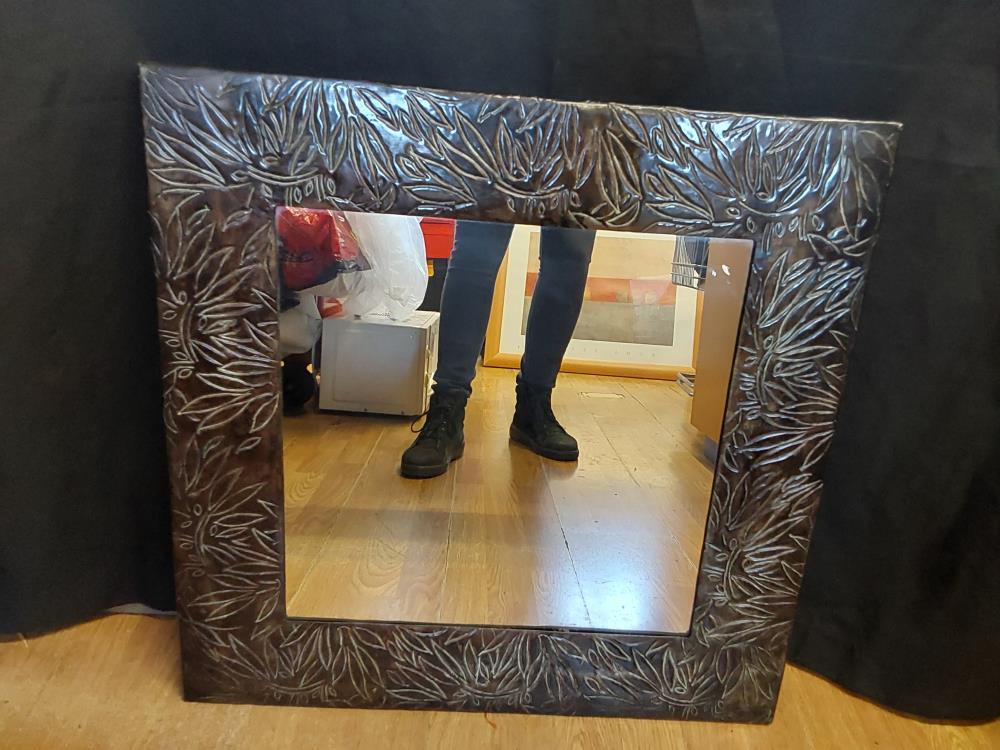 MIROIR CADRE METAL 