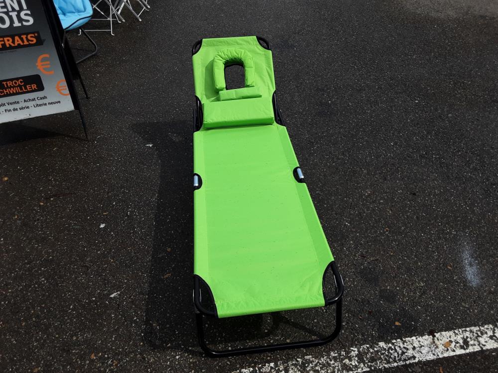 BAIN DE SOLEIL PLAIBLE AVCE OUVERTURE VERT (84B-177GN) 2ÈME CHOIX