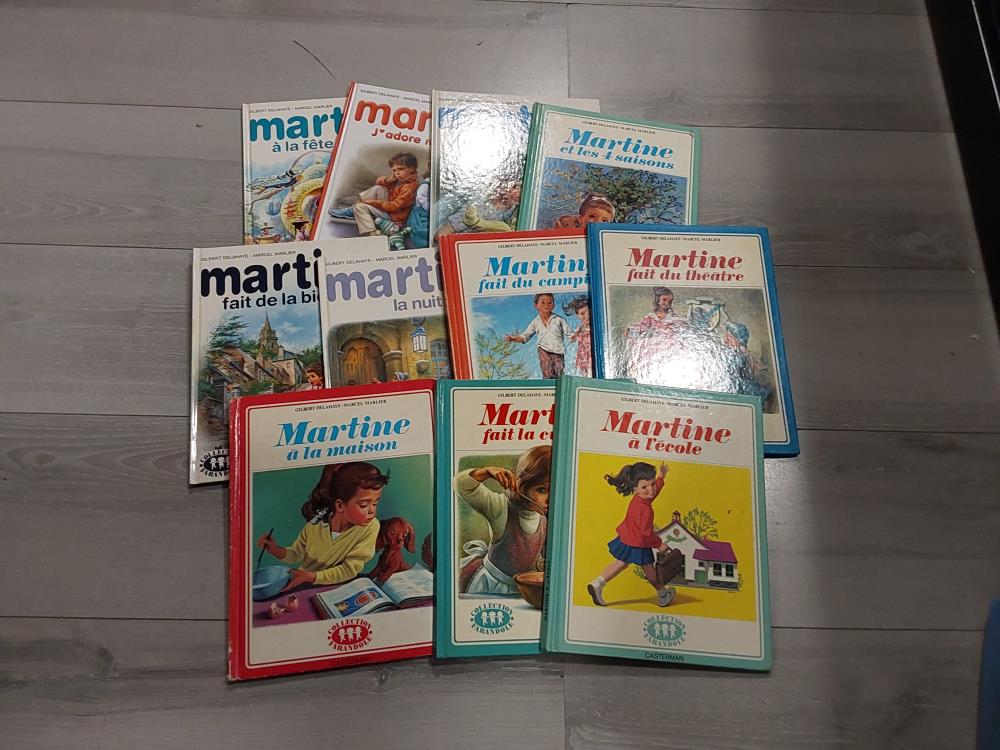 LIVRE DIVERS ET MARTINE