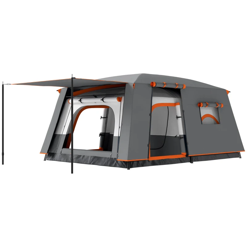 TENTE DE CAMPING 4/5 PERS. GRISE (A20-475V00CG) 2ÈME CHOIX