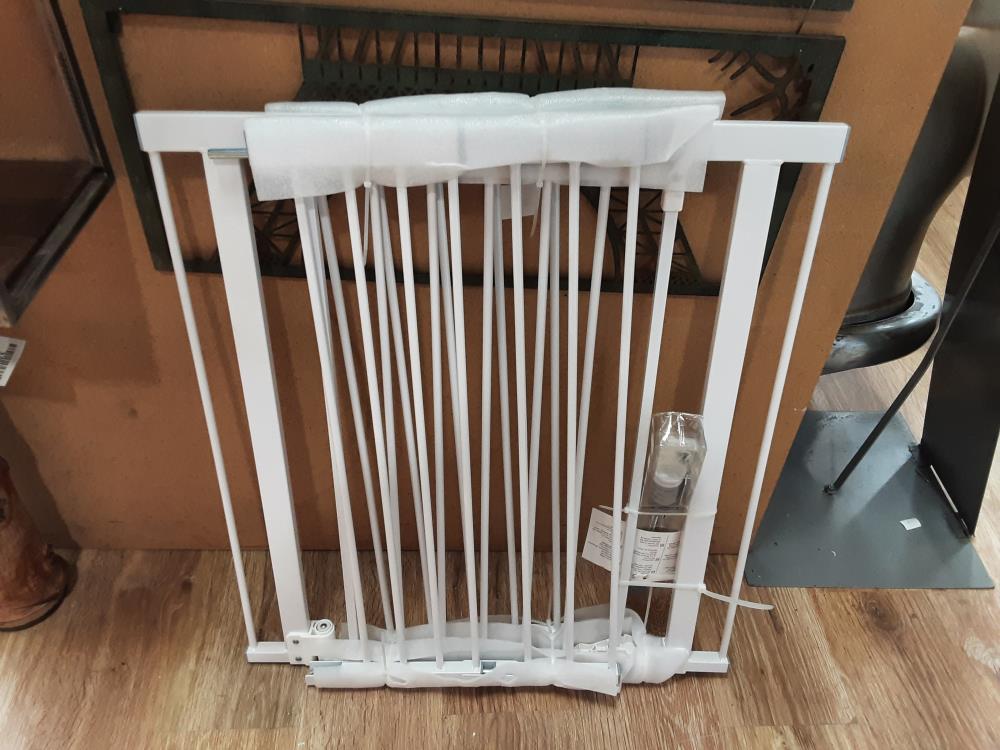 BARRIÈRE DE SÉCURITÉ SANS PERÇAGE BLANCHE (D06-096WT) 2ÈME CHOIX